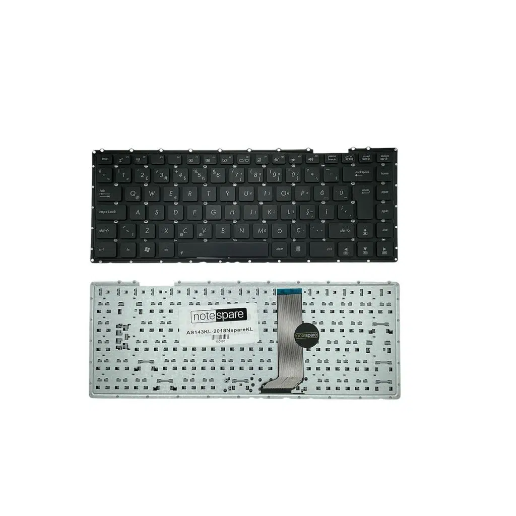 Asus ile Uyumlu S451, S400CB, X402C, X402CA Notebook Klavye Siyah TR