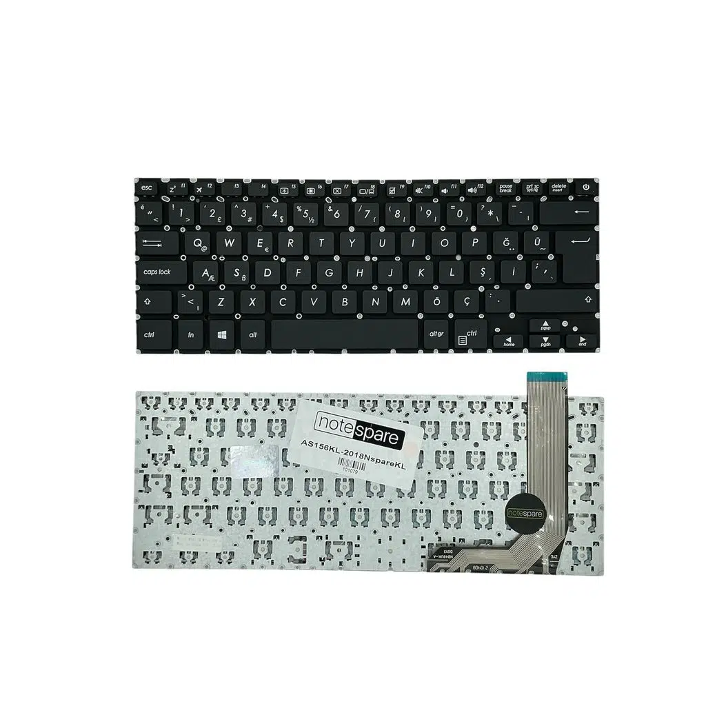 Asus ile Uyumlu X407UB-BV233, X407UB-BV234 Notebook Klavye Siyah TR
