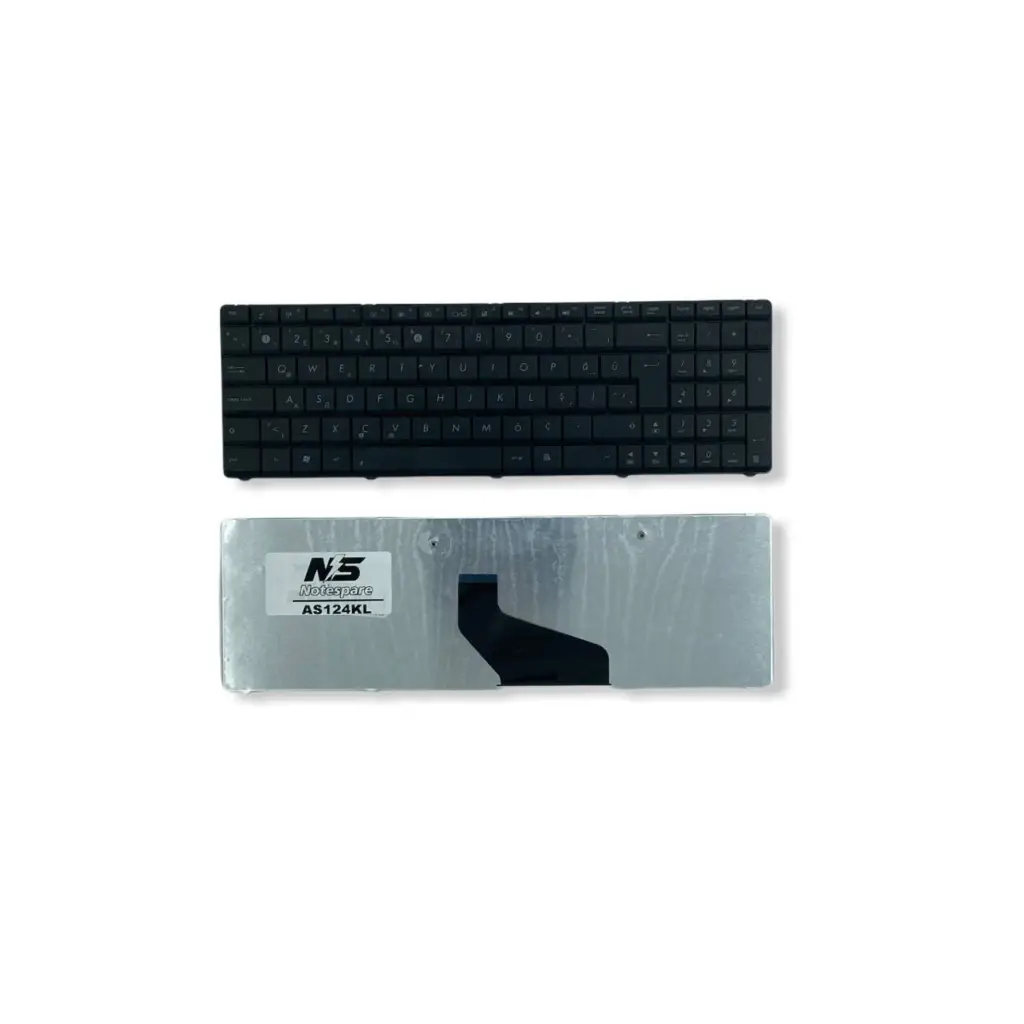 ASUS Uyumlu X73SJ-TY077V, X73SV-TY022V, X73SV-TY130V, X73SV-TY131V Klavye Siyah TR