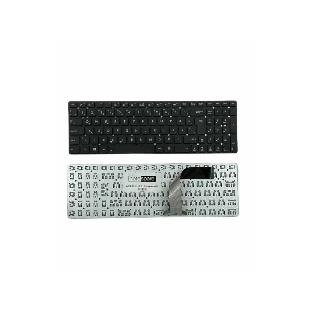 ASUS Uyumlu X751LDV-T4379H, X751LDV-T6156H, X751LDV-T6284H Klavye Siyah TR
