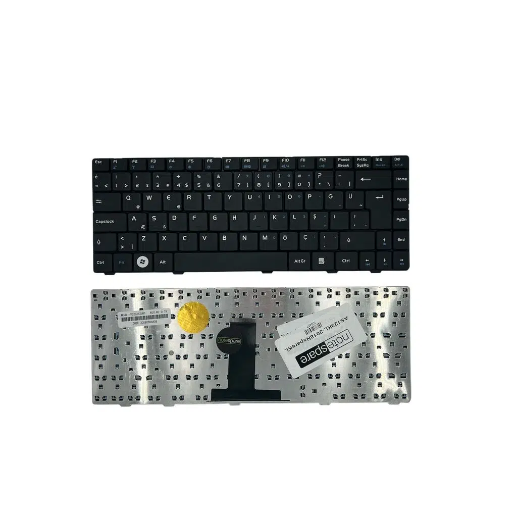 Benq ile Uyumlu JoyBook R45, R46, R47 Notebook Klavye Siyah TR