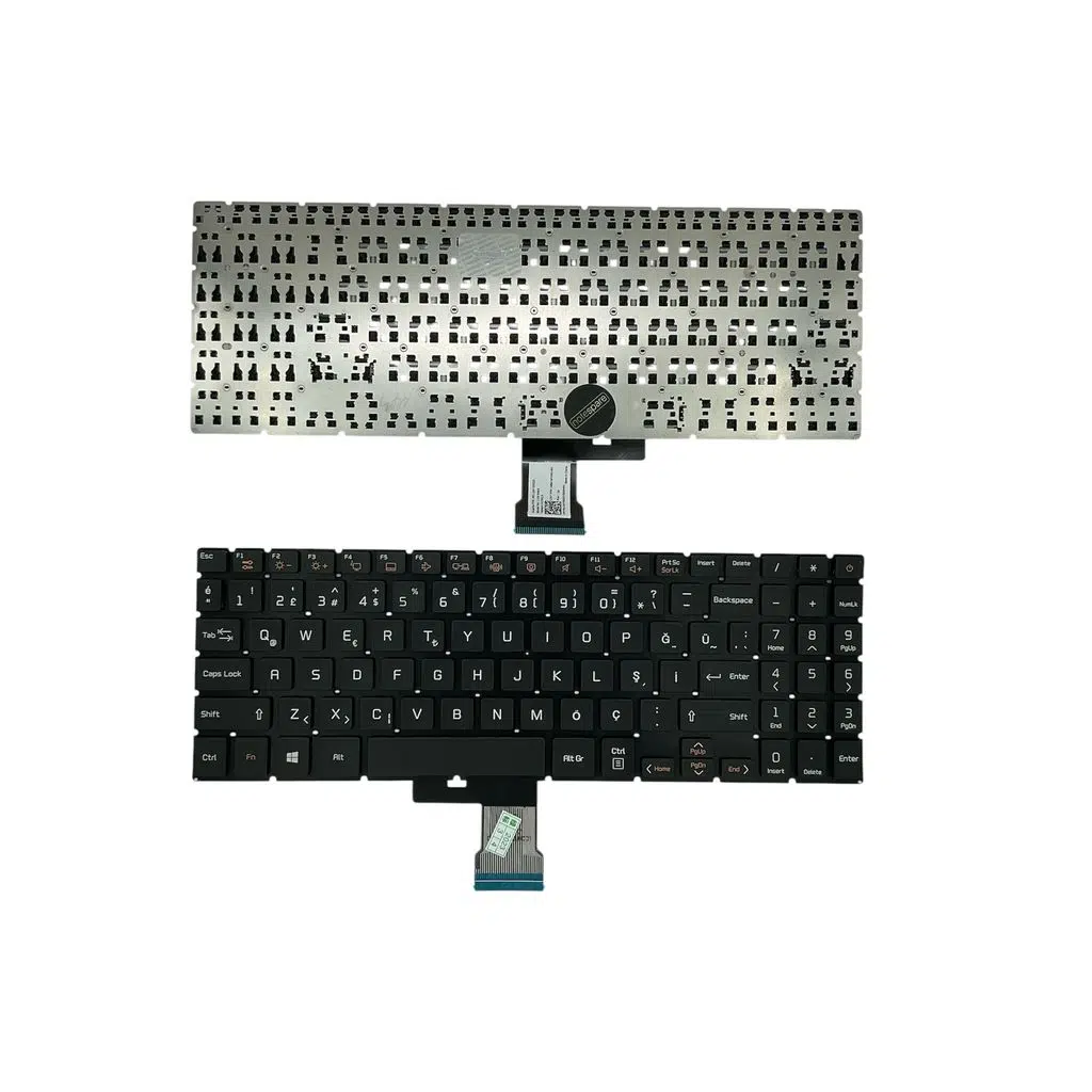 Casper ile Uyumlu Nirvana S500.1021-AC00R-G-F, S500.1021-AD00R-S Notebook Klavye Siyah TR