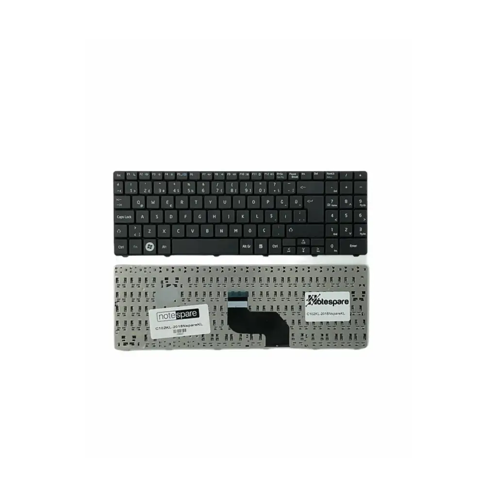 Casper Uyumlu Nirvana CN.TK, CN.TKI, CN.TKI-2430E, CN.TKI-380A Klavye TR - Çerçevesiz