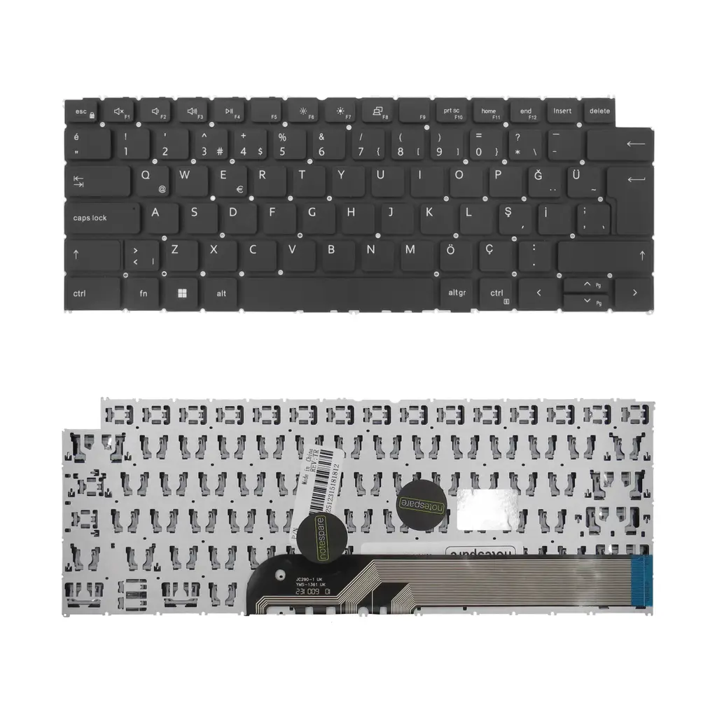 Dell Uyumlu Inspiron 14 5420 I54201004U Klavye TR - Siyah