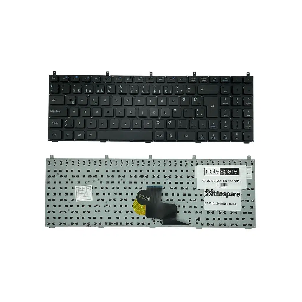 Exper ile Uyumlu A5V-C42, A5V-C43, A5V-C74, A5V-C81 Notebook Klavye Siyah TR