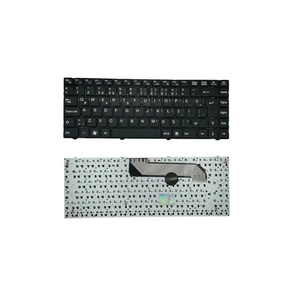 Exper ile Uyumlu L4B-Y01 Notebook Klavye Siyah TR