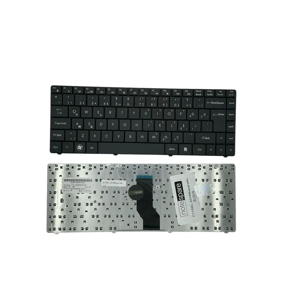 Grundig ile Uyumlu GNB 1465 A115 Notebook Klavye Siyah TR