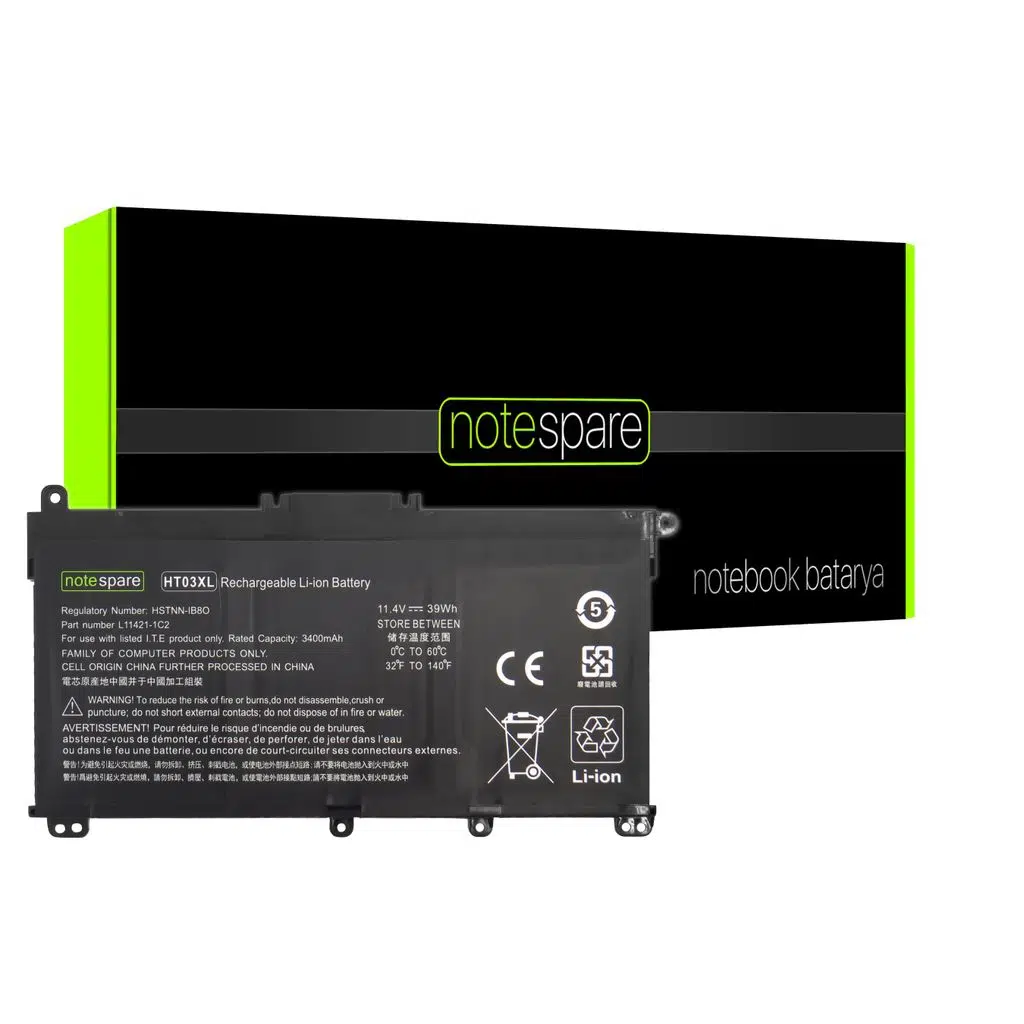 Hp ile Uyumlu 15-db1001nt 6hy22ea, 15-dw4000nt 1v44eaa Notebook Batarya Pil