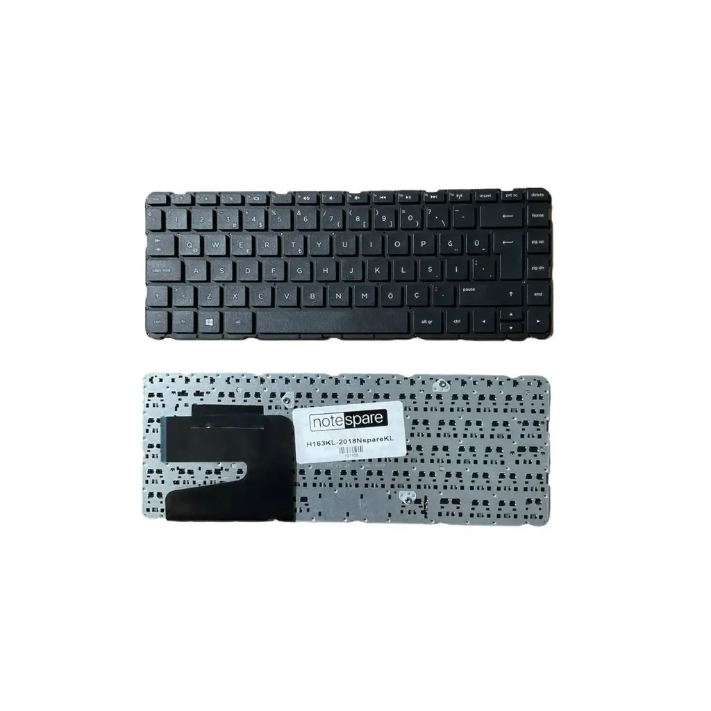 Hp ile Uyumlu 240 G2, 240 G3, 245 G2, 245 G3, 246 G2, 246 G3 Notebook Klavye Siyah TR