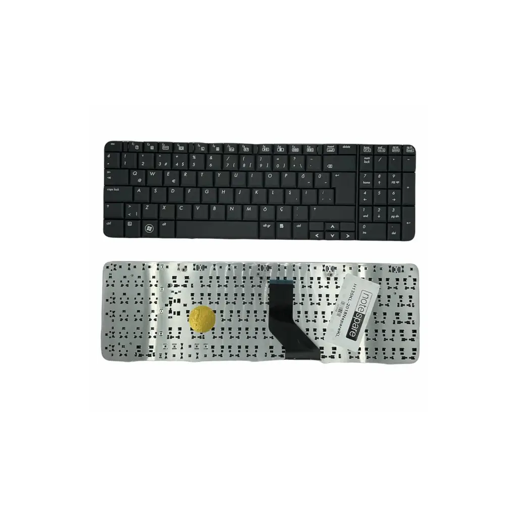 Hp ile Uyumlu Compaq Presario CQ60-210ET, CQ60-211ET, CQ60-212ET Notebook Klavye Siyah TR