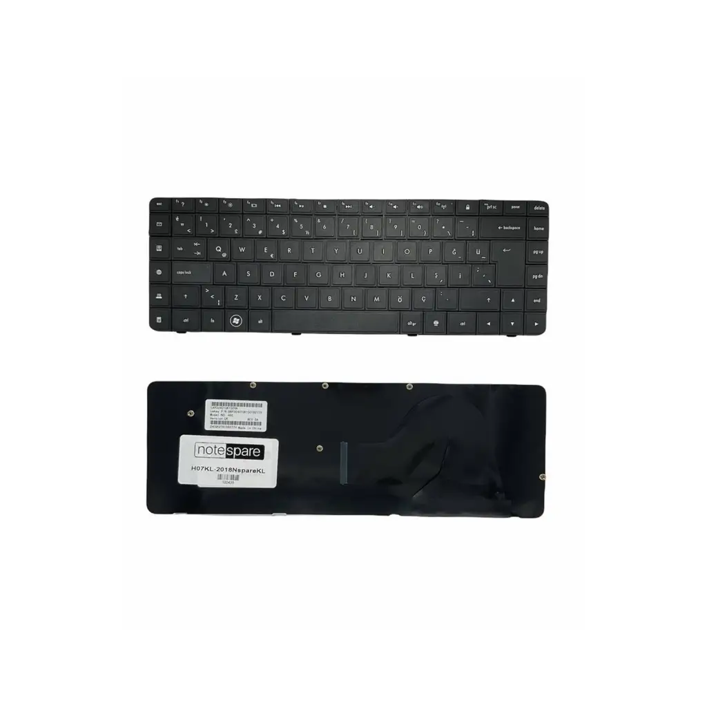 Hp ile Uyumlu Compaq Presario G56, G62, G62T AX6 Notebook Klavye Siyah TR