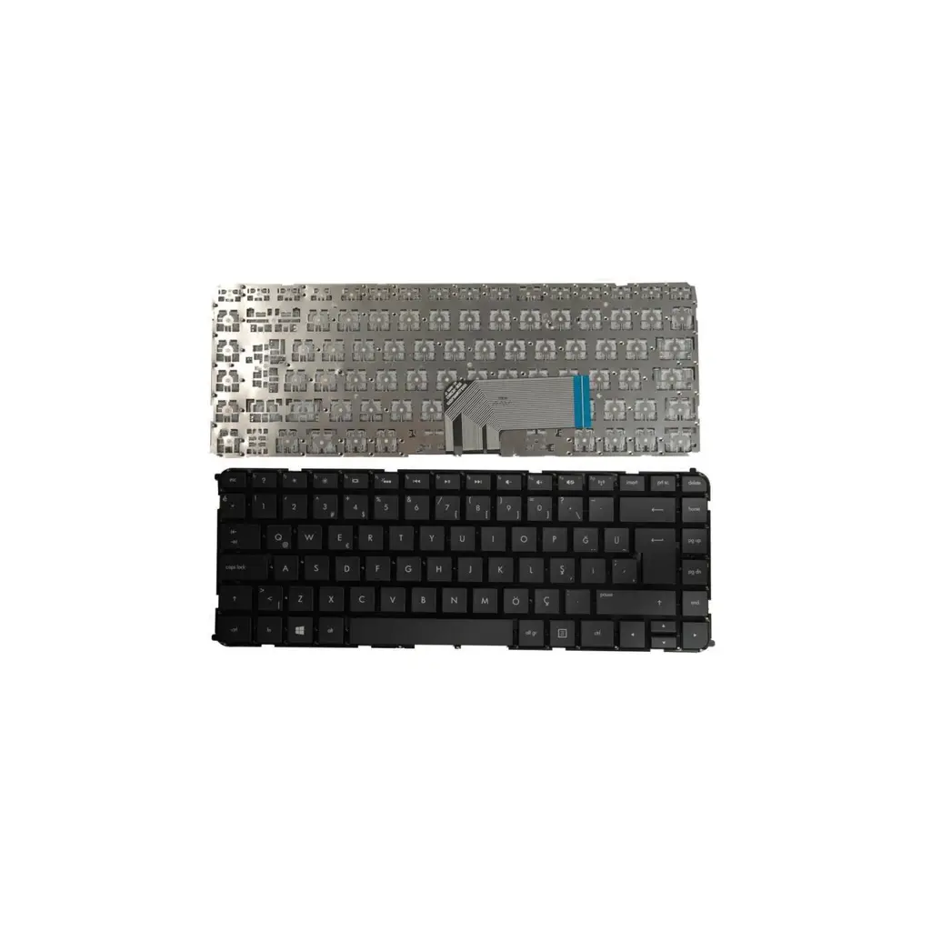 Hp ile Uyumlu Envy UltraBook 4-1000, 4-1000et, 4-1001et, 4-1100et Notebook Klavye Siyah TR