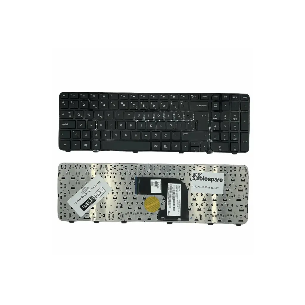 Hp ile Uyumlu Pavilion DV6-7000, DV6-7100, DV6-7001ET, DV6-7001ST Notebook Klavye Siyah TR