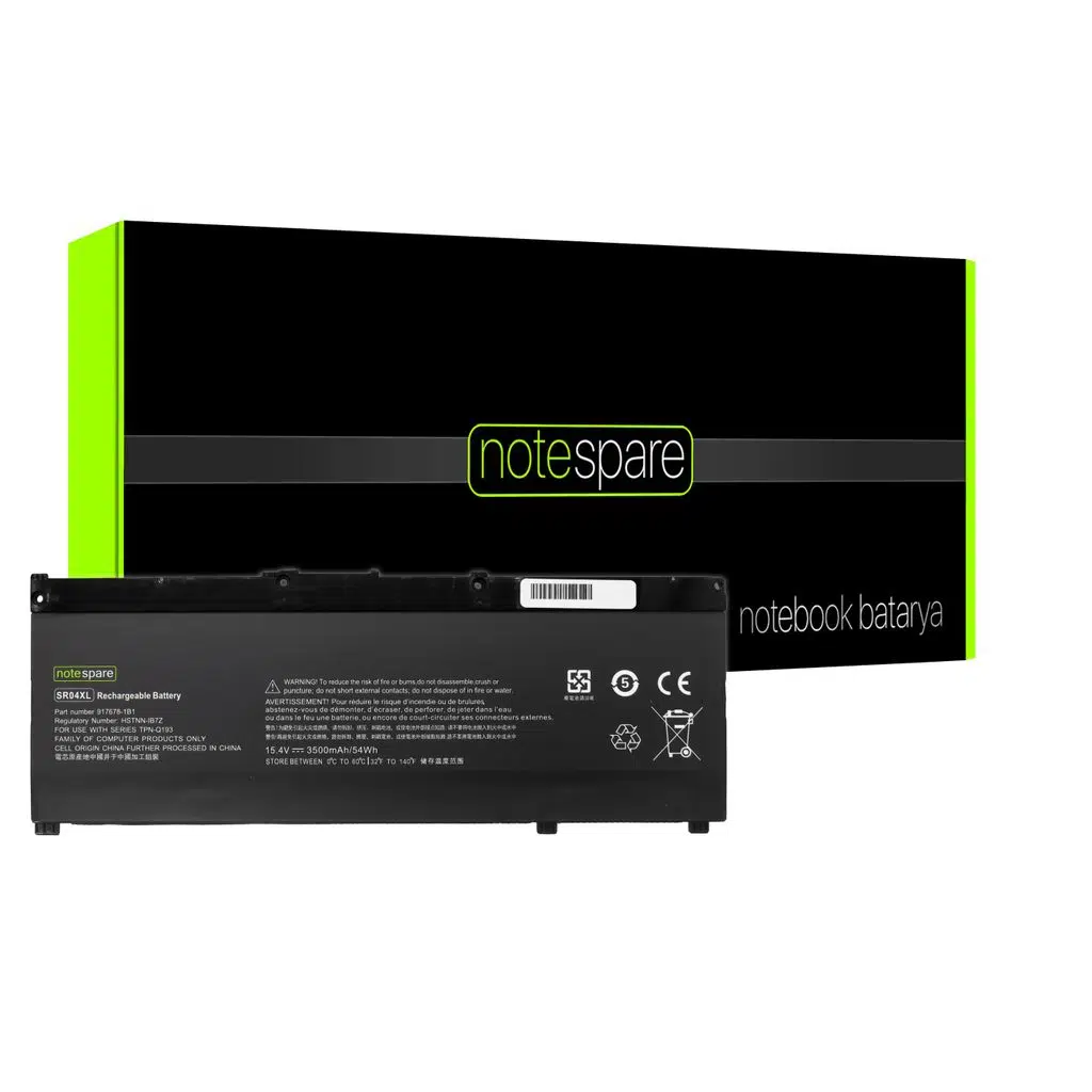 Hp ile Uyumlu SR04XL, SRO4XL, SR04070XL, SR04070XL-PL Notebook Batarya Pil