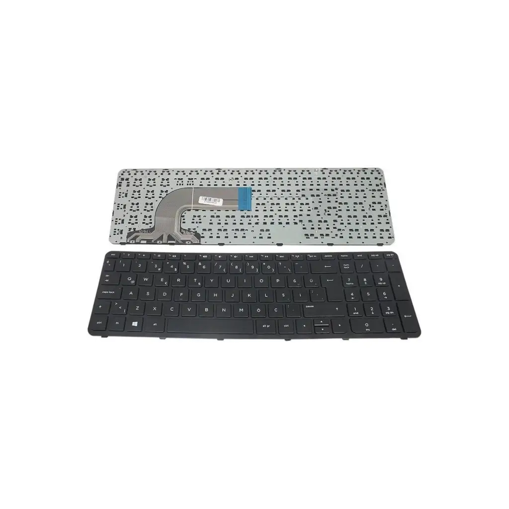 HP Uyumlu 350 G2 (L8B75EA), 350 G2 (L8B76EA), 350 G2 (L8C00EA) Klavye Siyah TR Çerçeveli