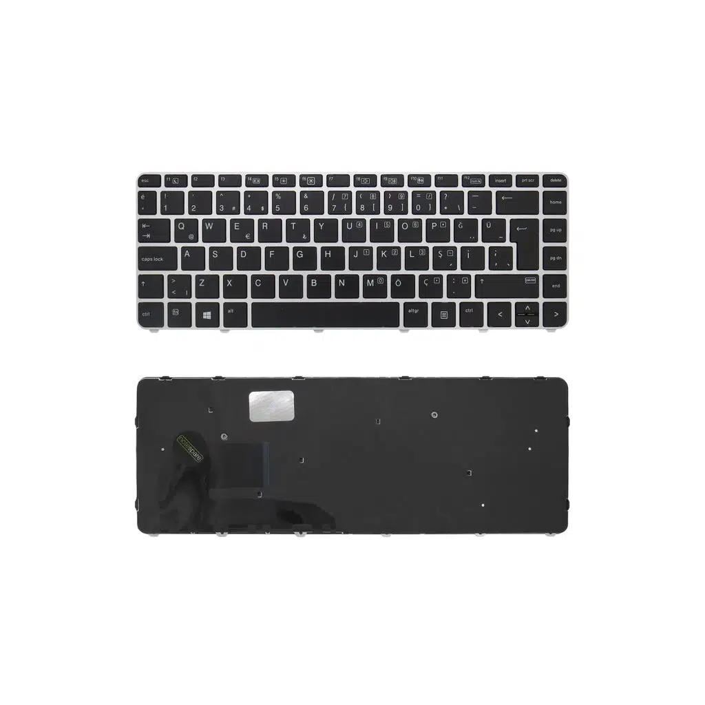Hp Uyumlu EliteBook 840 G3 (Y8Q68ET), 840 G3 (Y8Q69EA) Klavye TR