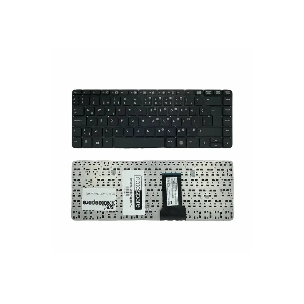 HP Uyumlu ProBook 430 G1 (F0X03EA), 430 G1 (F0X04EA), 430 G1 (F0X13EA) Klavye Siyah TR