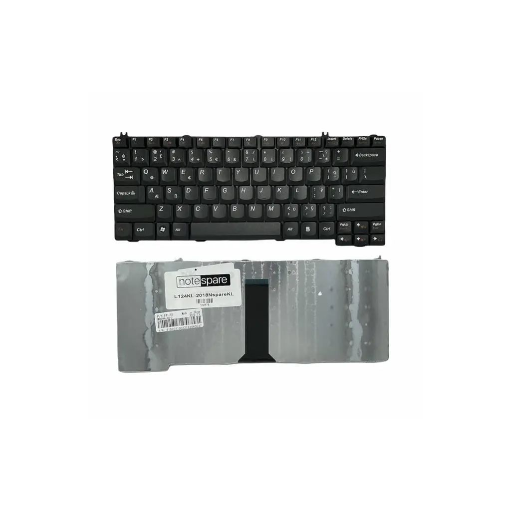 Lenovo ile Uyumlu IdeaPad 3000 N200, 3000 V100, 3000 V200 Notebook Klavye Siyah TR