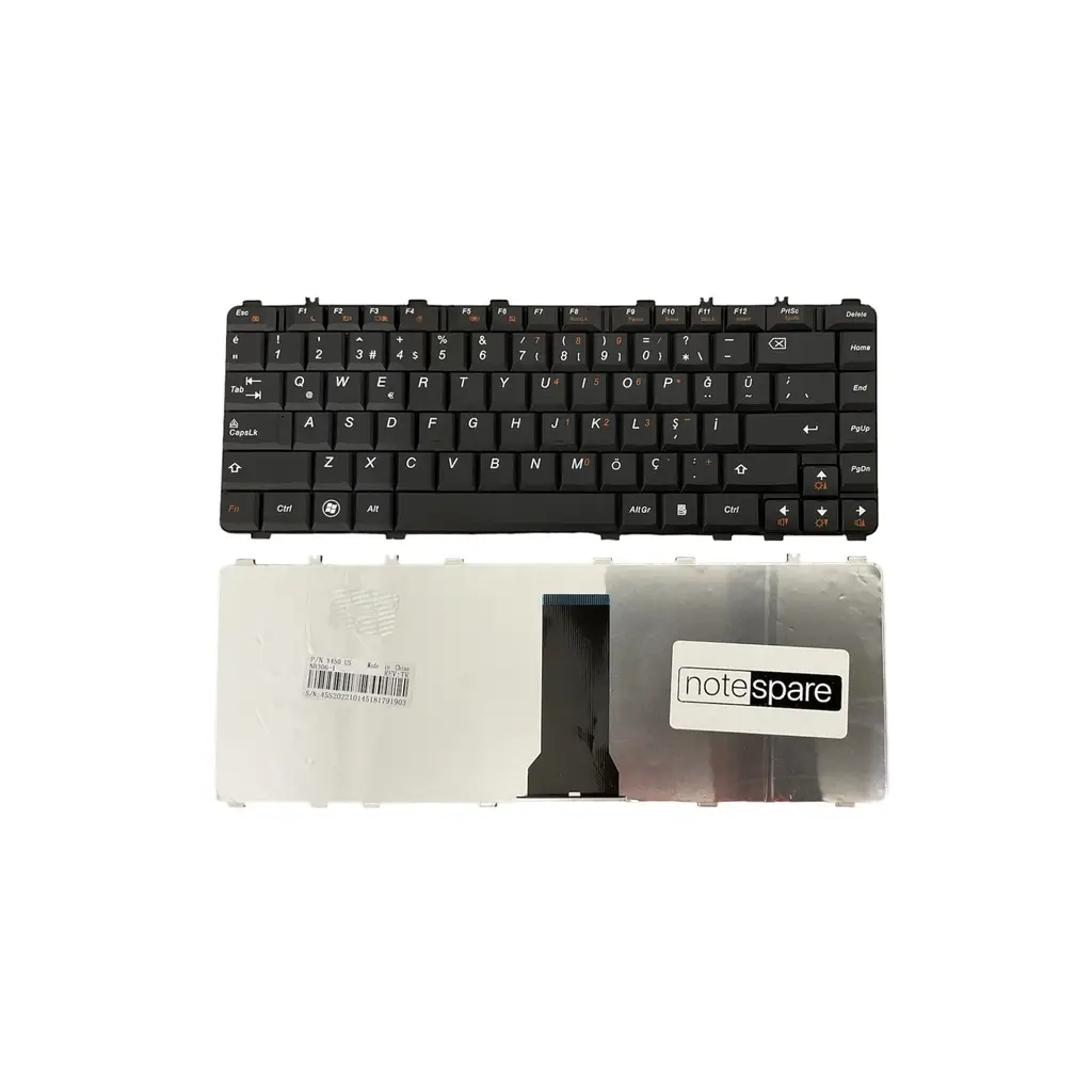 Lenovo ile Uyumlu IdeaPad Y560, Y560A, Y560D, Y560G, Y560P Notebook Klavye Siyah TR