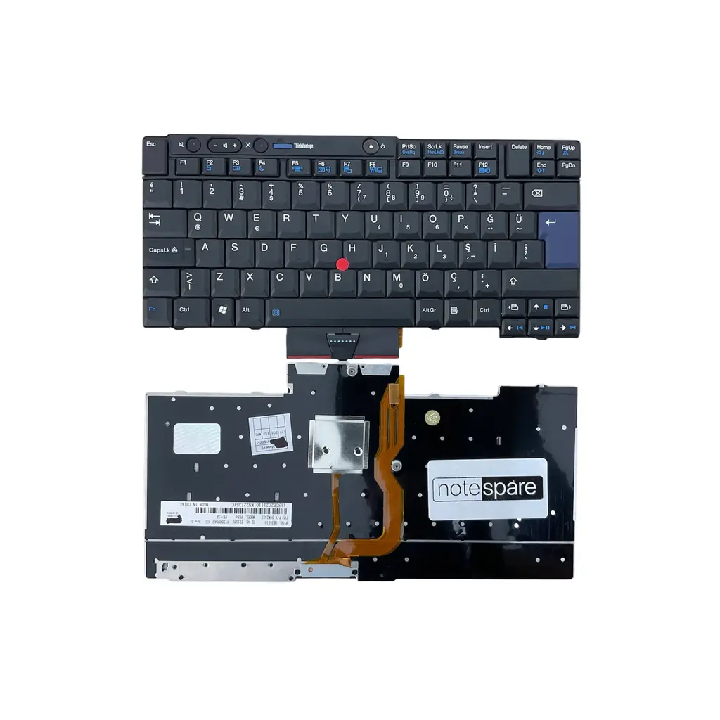 Lenovo ile Uyumlu Thinkpad 04W2557, 0B35510, 45N2083, 45N2102, 45N2118 Notebook Klavye Siyah TR