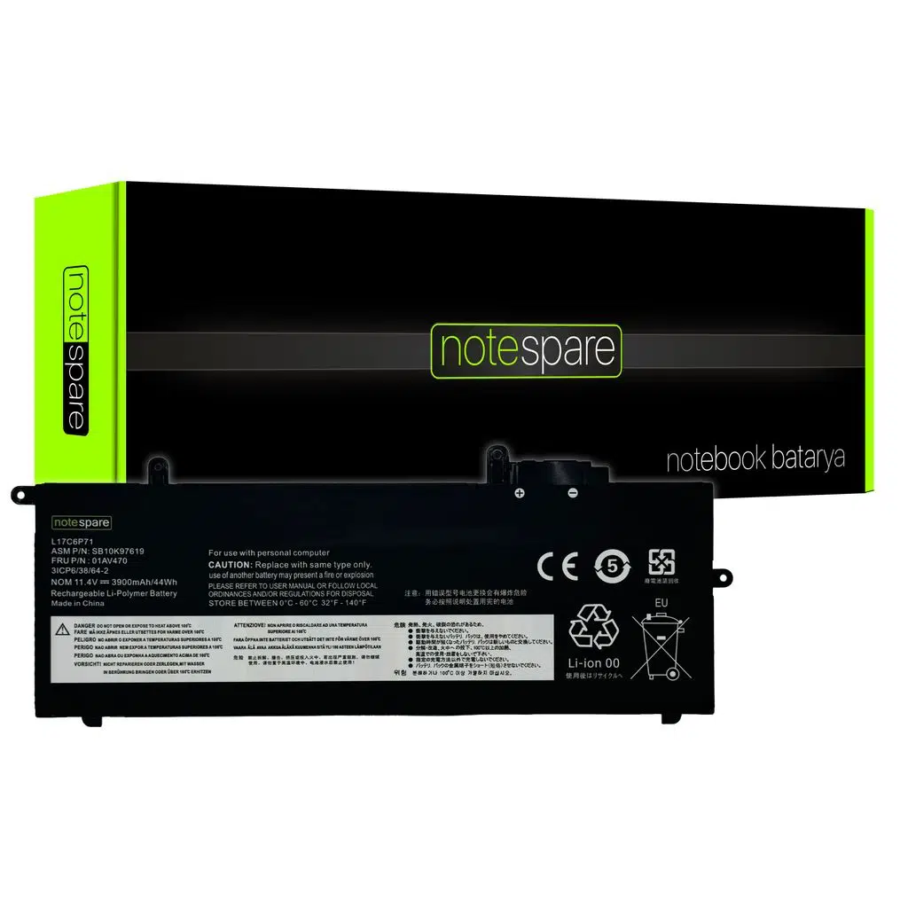 Lenovo ile Uyumlu Thinkpad L17M6P71 SB10K97618 01AV471 Notebook Batarya Pil