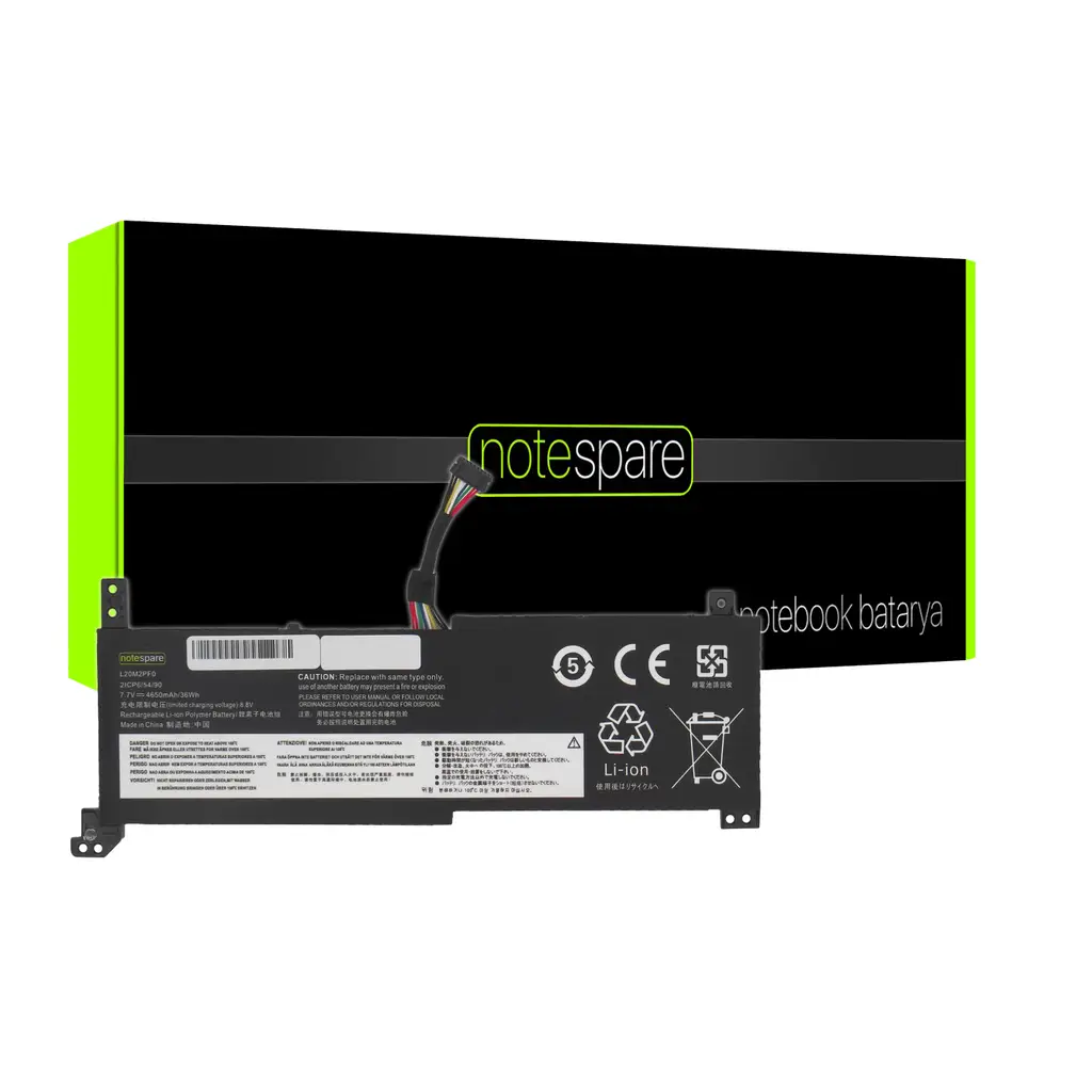 Lenovo Uyumlu IdeaPad 1-15IAU7 82QD0089TX, 1-15IAU7 82QD008ATX Batarya Pil - Versiyon 1 - 7.7 Volt