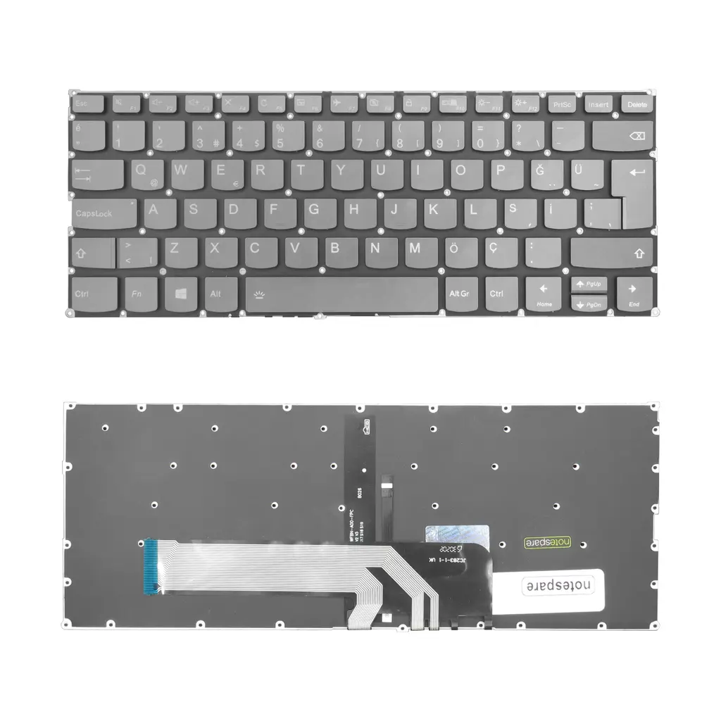 Lenovo Uyumlu IdeaPad 530S-14ARR Type 81H1, 530S-14IKB Type 81EU Klavye TR