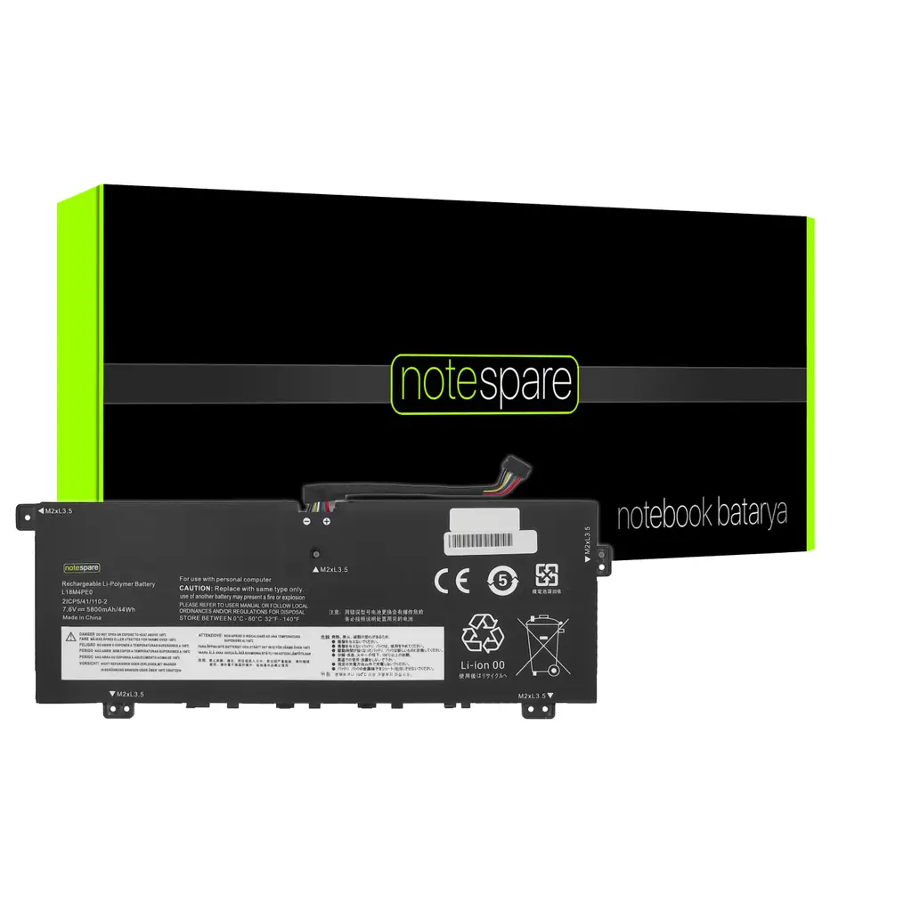 Lenovo Uyumlu L18M4PE0 Batarya Pil - Notespare
