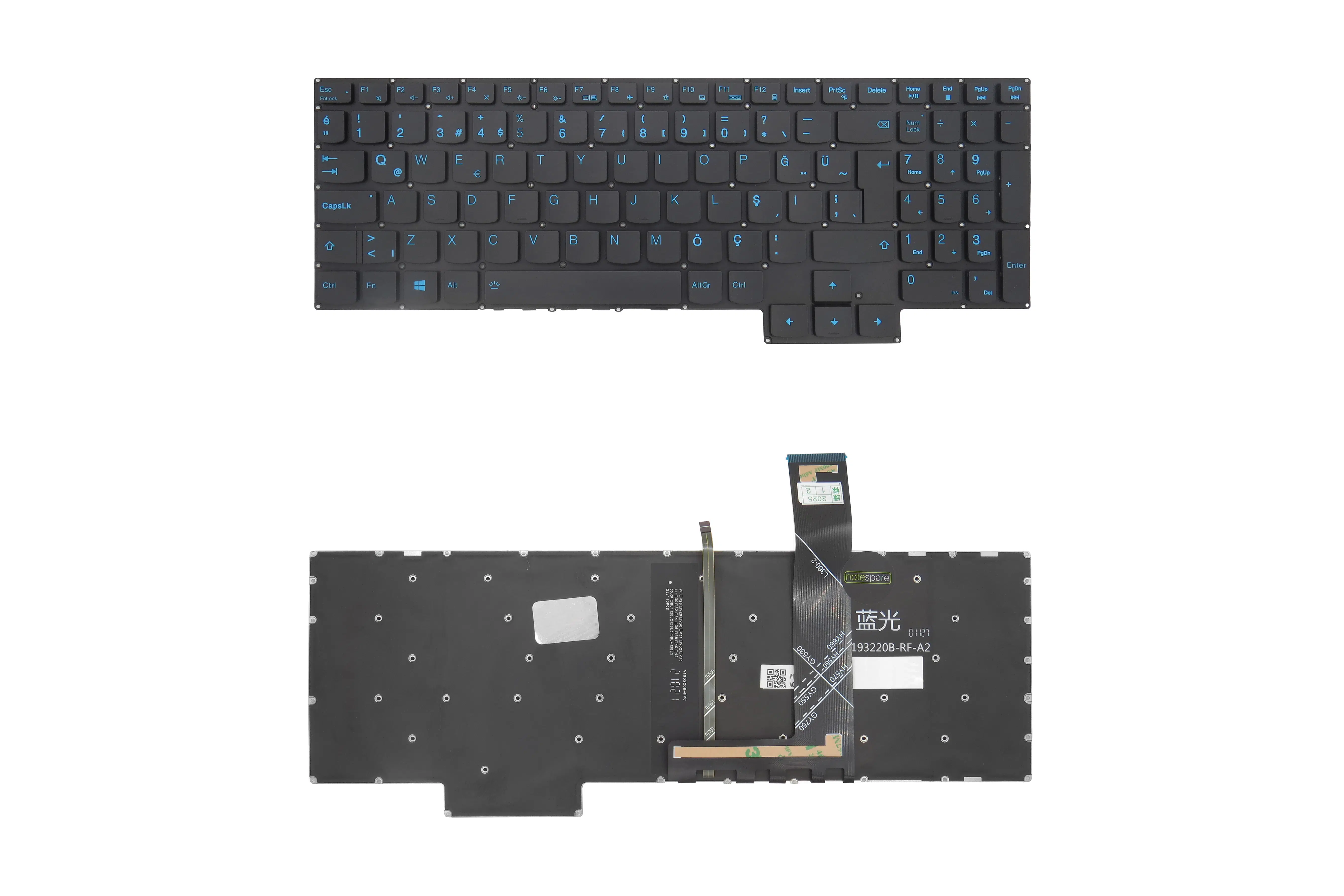 Lenovo Uyumlu Legion 5 Pro-16ACH6H 82JQ0063TX Klavye TR