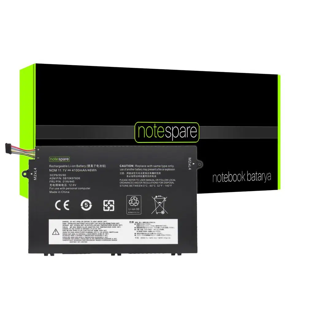 Lenovo Uyumlu ThinkPad E14 20RA0071TX, E14 20RA0072TX Batarya Pil