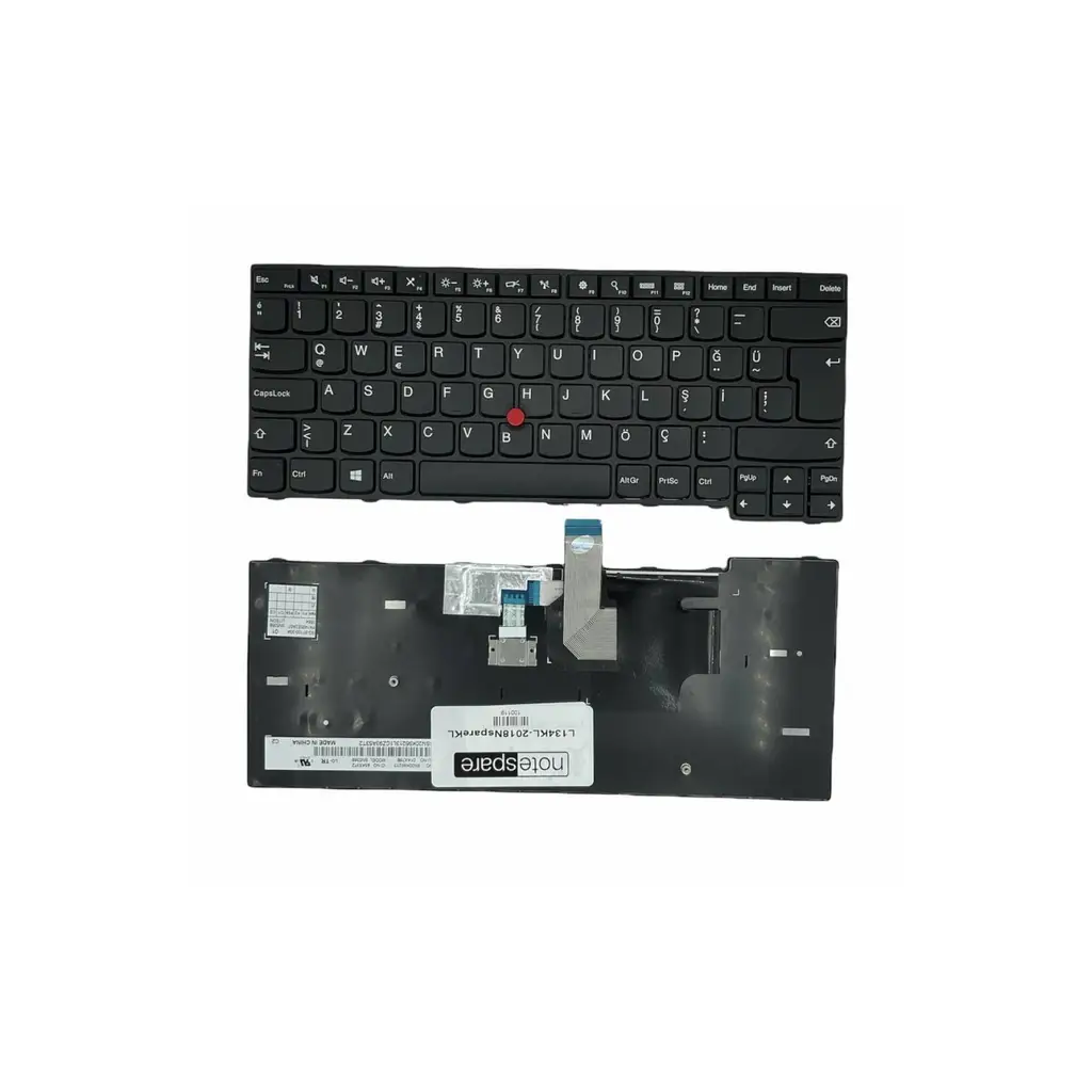 Lenovo Uyumlu ThinkPad E465, E470, L440, L450, T431, T431s Klavye TR - Siyah