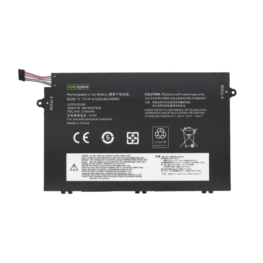 Lenovo Uyumlu ThinkPad E490 20N80029TX, E490 20N8002ATX Batarya Pil - Versiyon 2