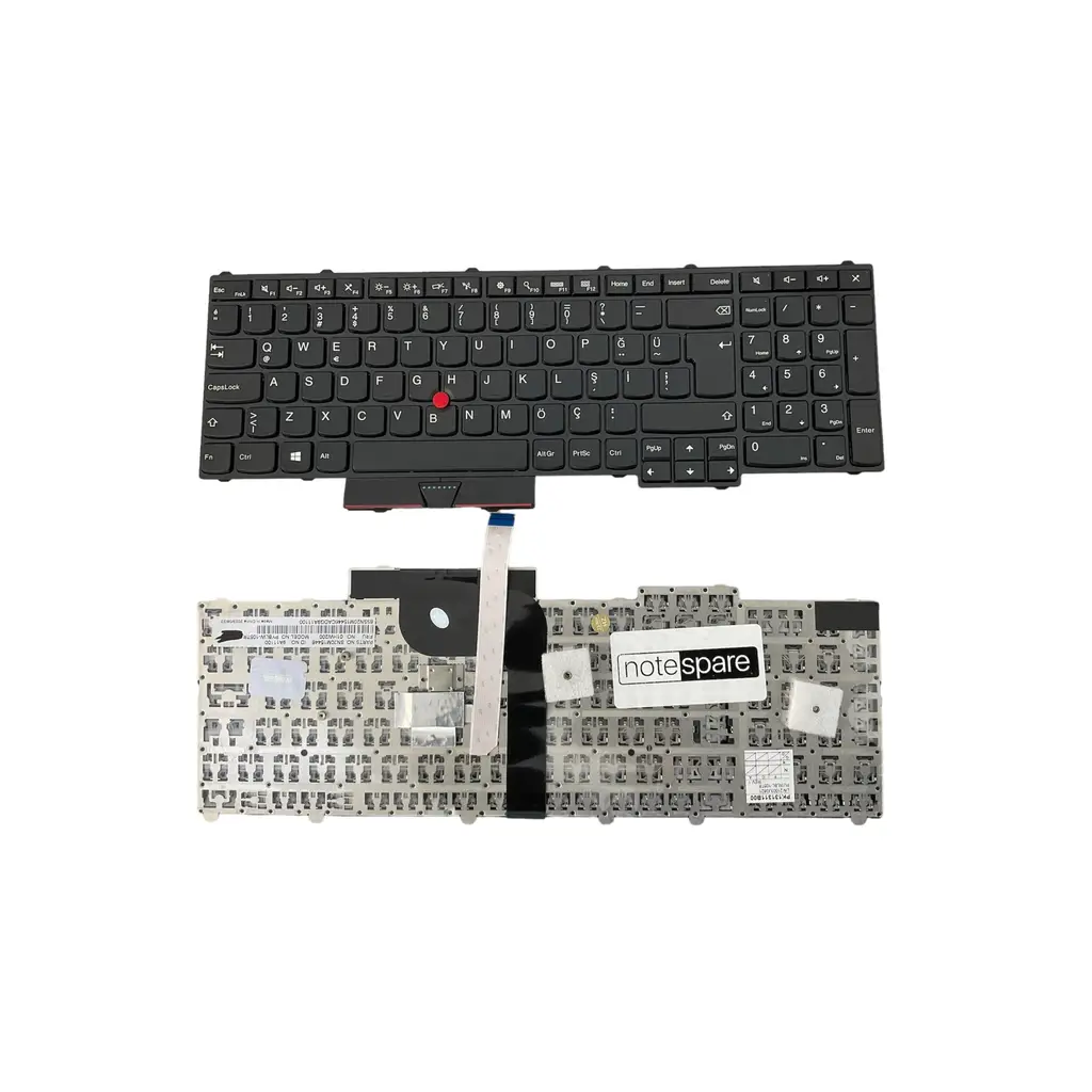 Lenovo Uyumlu ThinkPad P71 20HK002MTX Klavye Siyah TR Çerçeveli