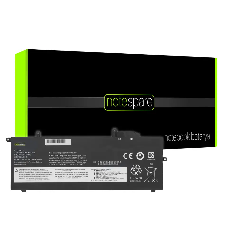 Lenovo Uyumlu Thinkpad X280 Type 20KE, X280 Type 20KF Batarya Pil