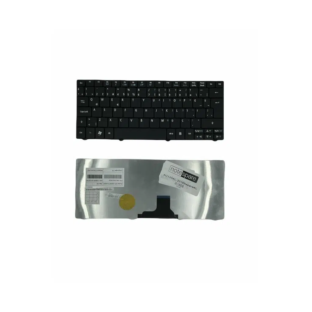Packard Bell ile Uyumlu DOT A, DOT MR, DOT M/A Notebook Klavye Siyah TR