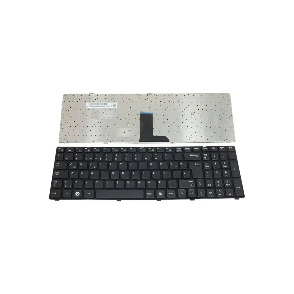 Samsung ile Uyumlu E852, R780 Notebook Klavye Siyah TR