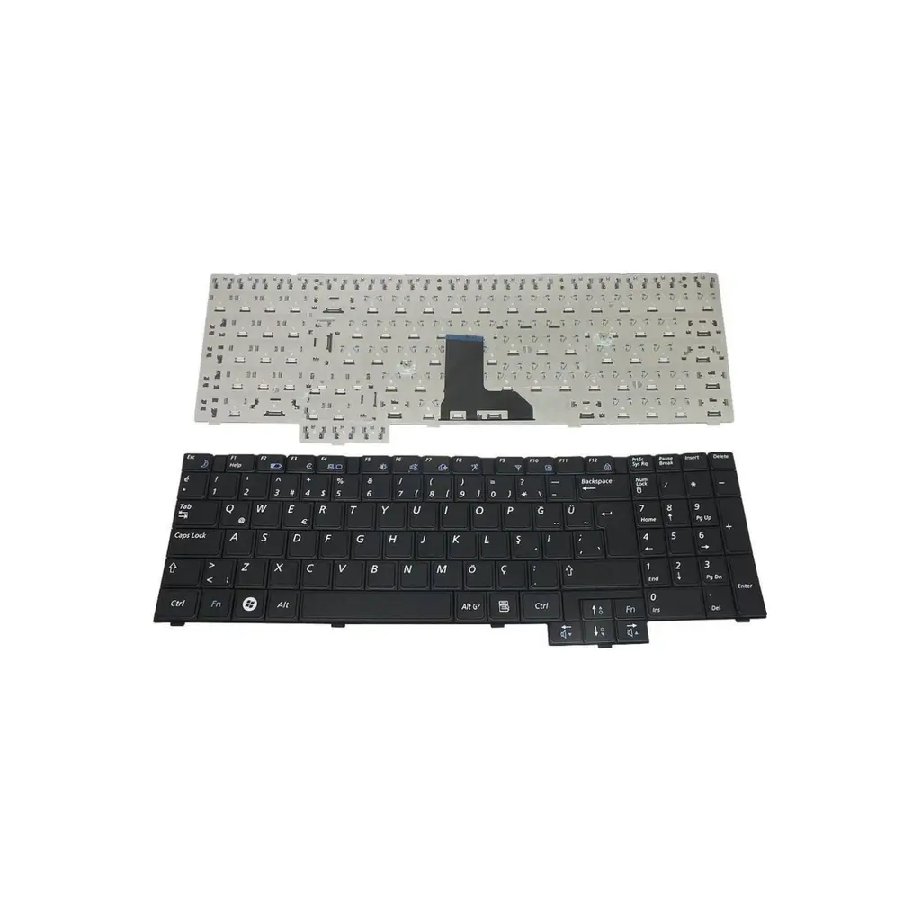 Samsung ile Uyumlu NP-RV508, NP-RV510, NP-RV510I, NP-S3510 Notebook Klavye Siyah TR