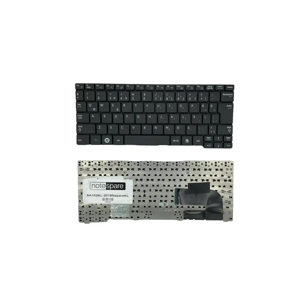Samsung Uyumlu NP-N102, NP-N102S, NP-N128, NP-N143, NP-N145, NP-N148 Klavye TR - Siyah