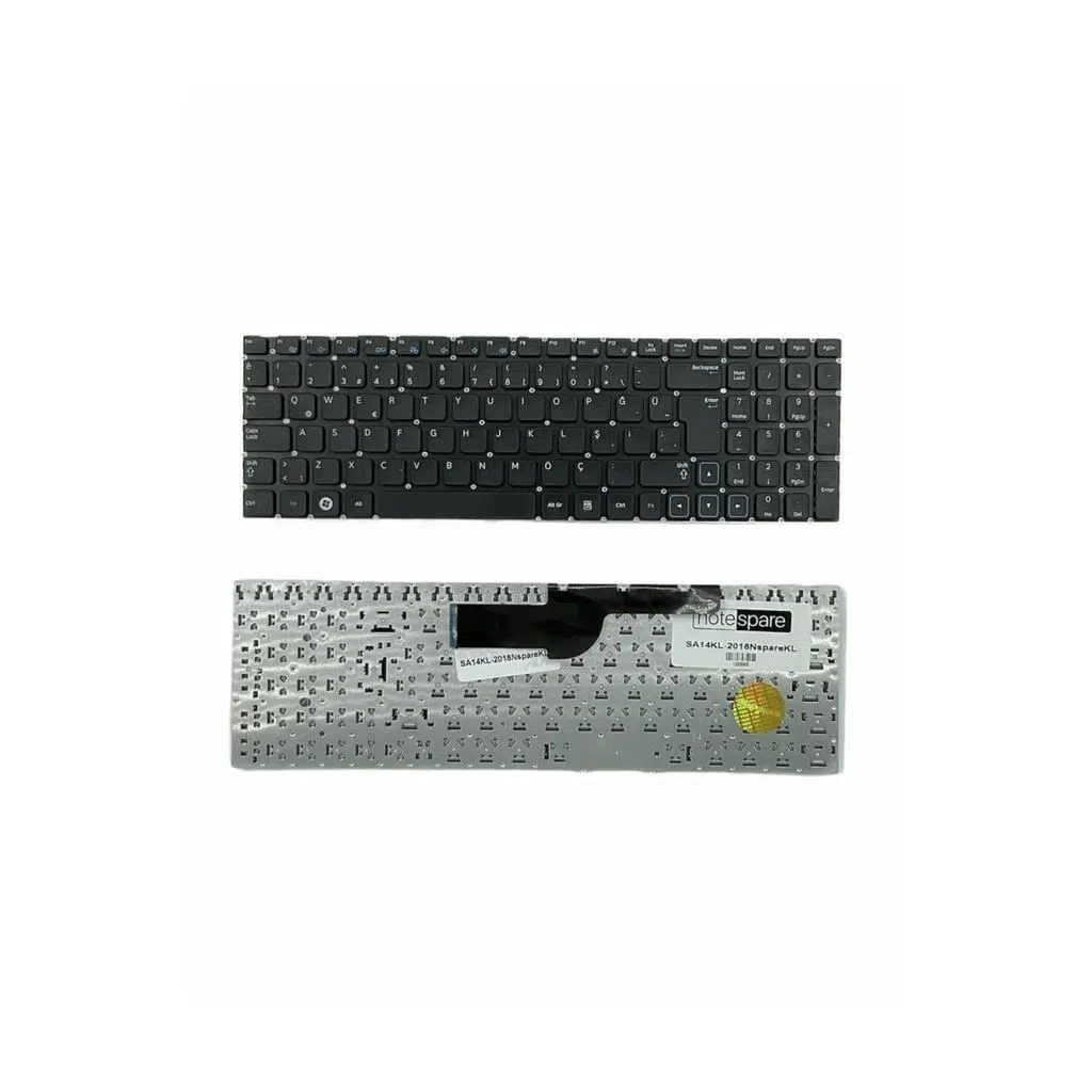 Samsung Uyumlu NP300E5C-A07TR, NP300E5C-A08TR, NP300E5C-A09TR Klavye TR - Siyah