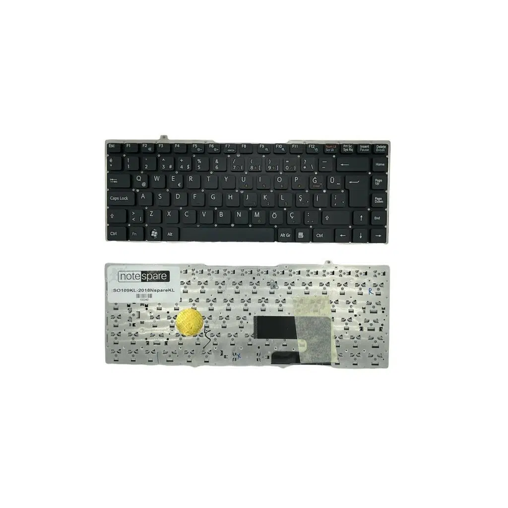 Sony ile Uyumlu 013-000A-8239-A, 013-00OA-8239-A Notebook Klavye Siyah TR