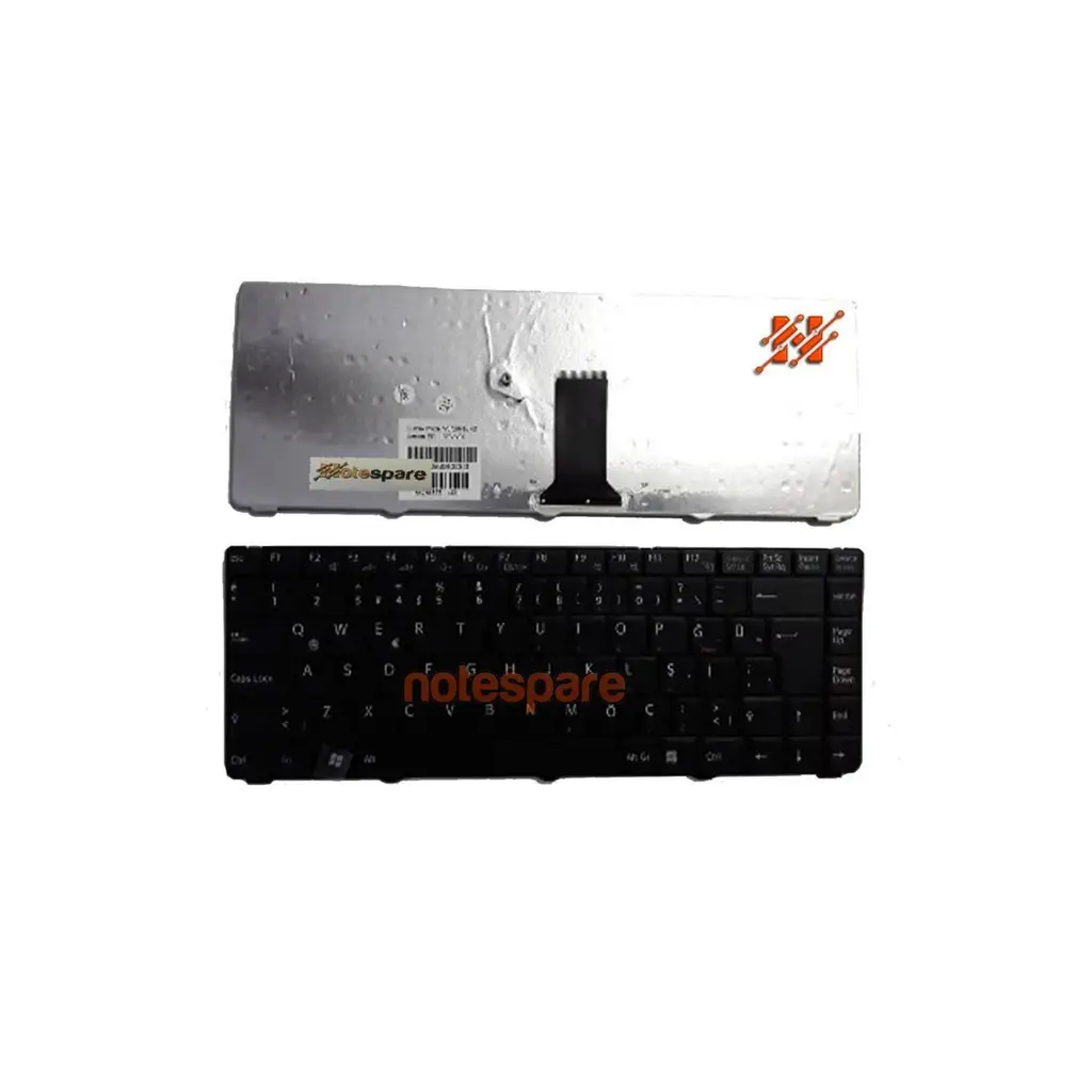 Sony ile Uyumlu Vaio VGN-NS20J, VGN-NS20M, VGN-NS20Z, VGN-NS210E Notebook Klavye Siyah TR