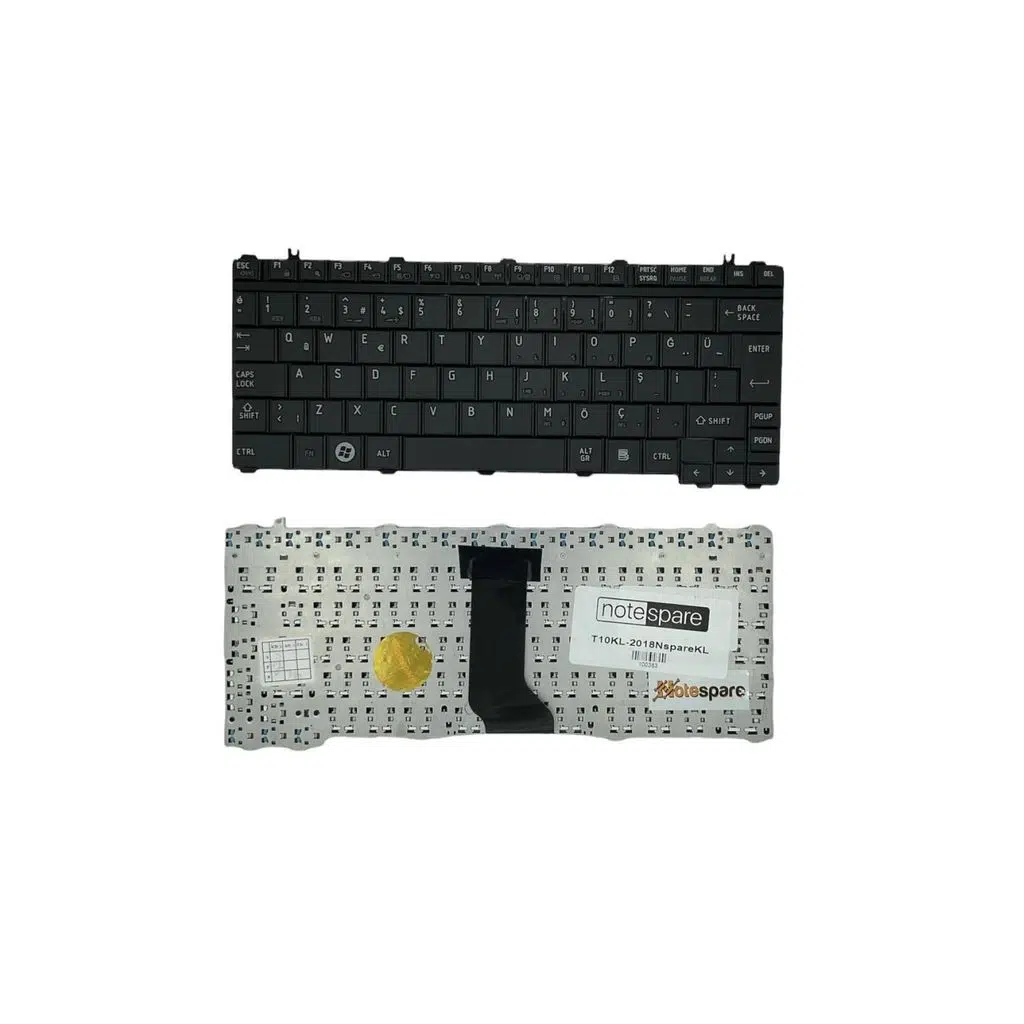 Toshiba ile Uyumlu Dynabook Equium U400 Notebook Klavye Siyah TR