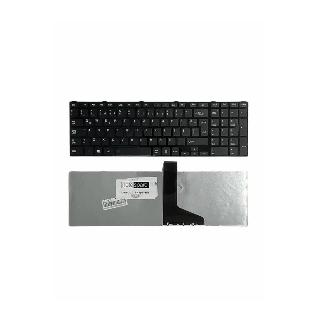 Toshiba Uyumlu Satellite L875D-105, L875D-106, L875D-10E, L875-D7M Klavye TR - Siyah
